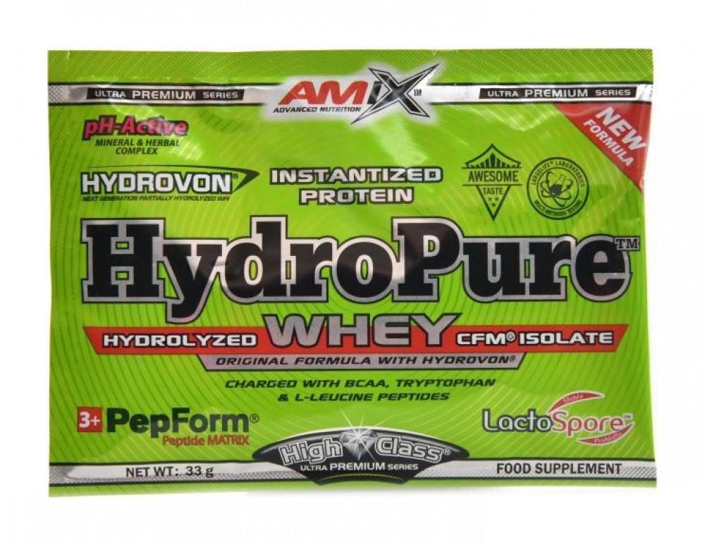 HydroPure hydrolyzed whey protein CFM 33 g