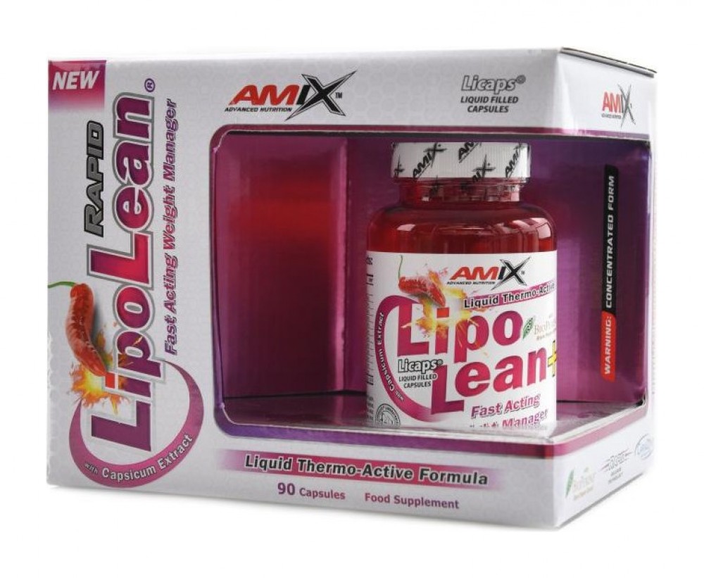Lipolean liquid rapid box 90 kapslí