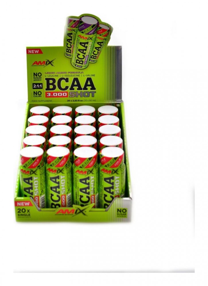 BCAA 3000 shot 2:1:1 20 x 60 ml