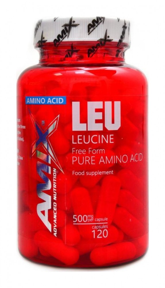 L-Leucine pure 1000 mg 120 kapslí