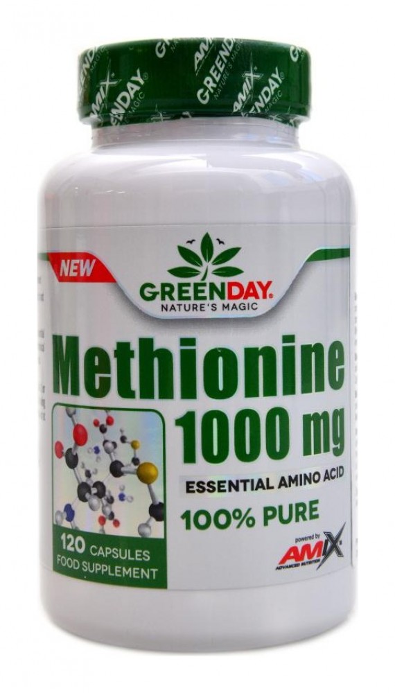 L-Methionine 1000 mg 120 kapslí