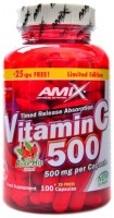 C vitamín + rose hips 500 mg 125 kapslí 
