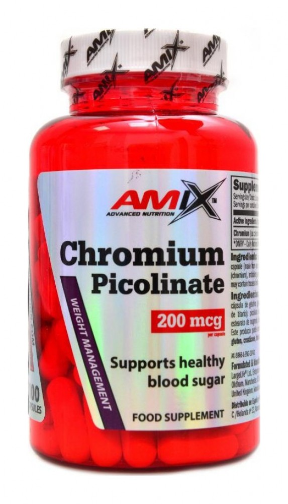 Chromium Picolinate 200mcg 100cps