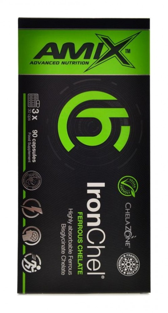 Ironchel Iron chelate 90 kapslí