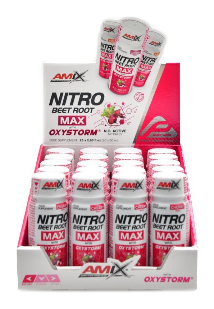 Nitro beet root MAX with oxystorm 20 x 60 ml