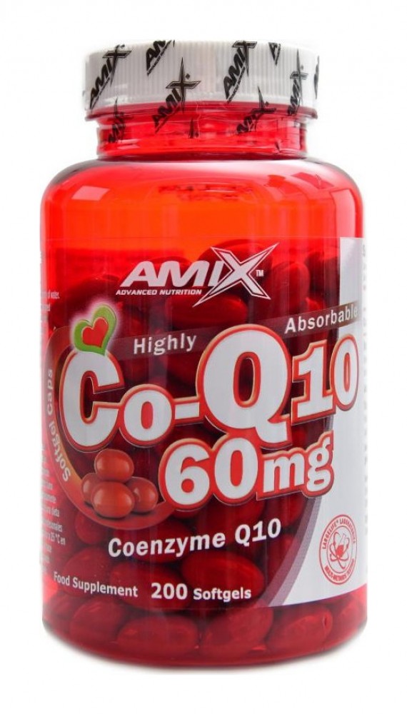Coenzyme Q10 60mg 200 softgels tobolek