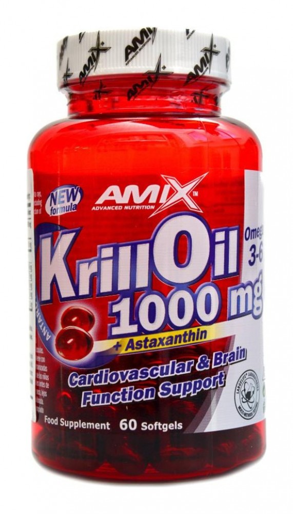 Krill oil 1000 mg 60 softgels