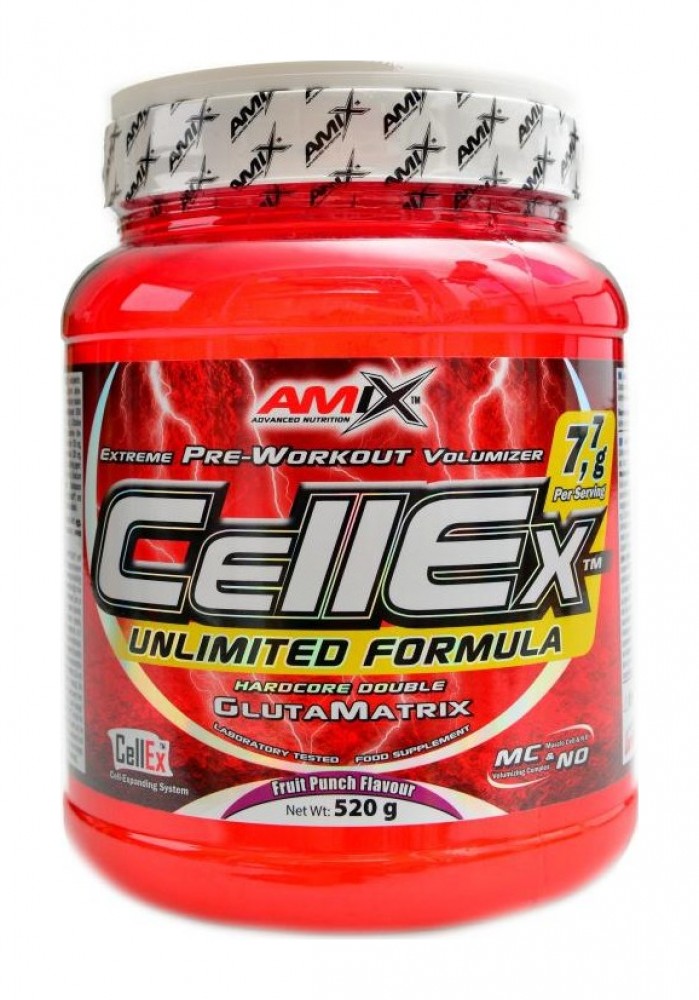 Cellex unlimited 520 g muscular volumizer fruit punch