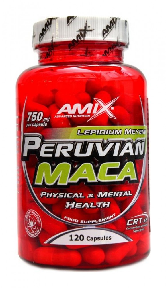 Peruvian Maca 750 mg 120 kapslí