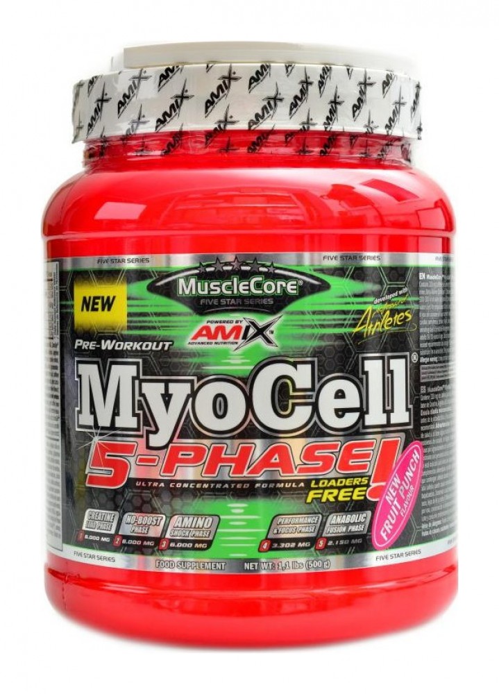 MyoCell 5-phase 500 g pre workout