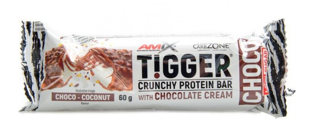 Tigger Crunchy Protein Bar low sugar 60g