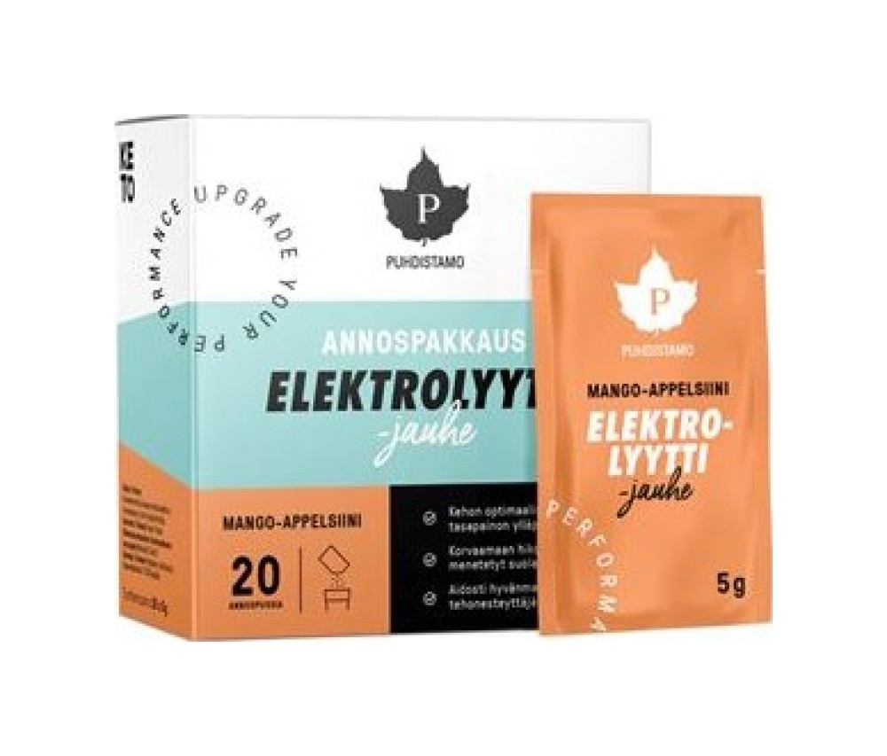 Electrolyte Powder 20x5g mango orange