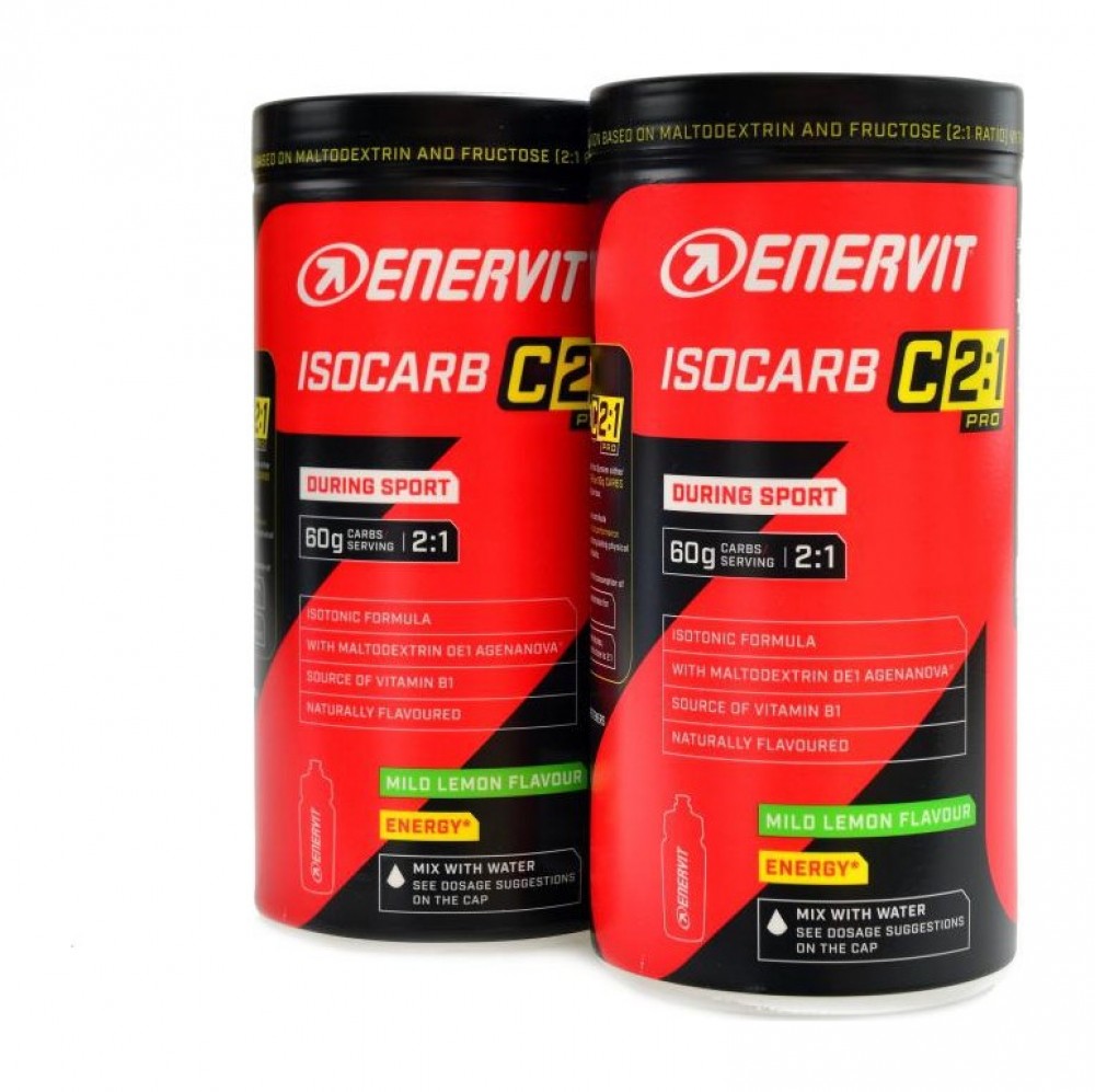Enervit carbo IsoCarb 2:1 2 x 650 g citron