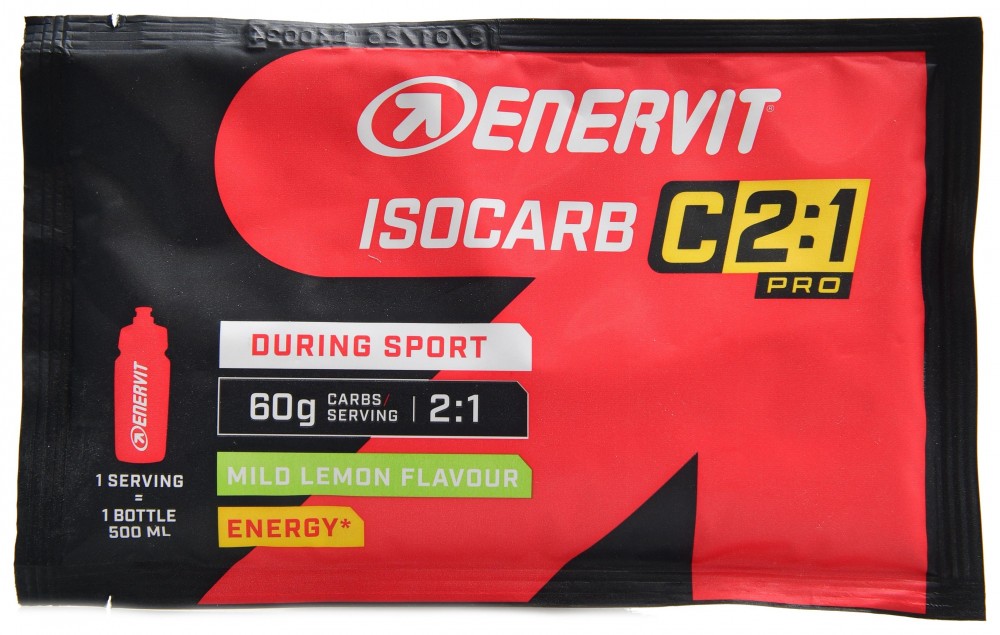 Enervit carbo IsoCarb 2:1 65g citron