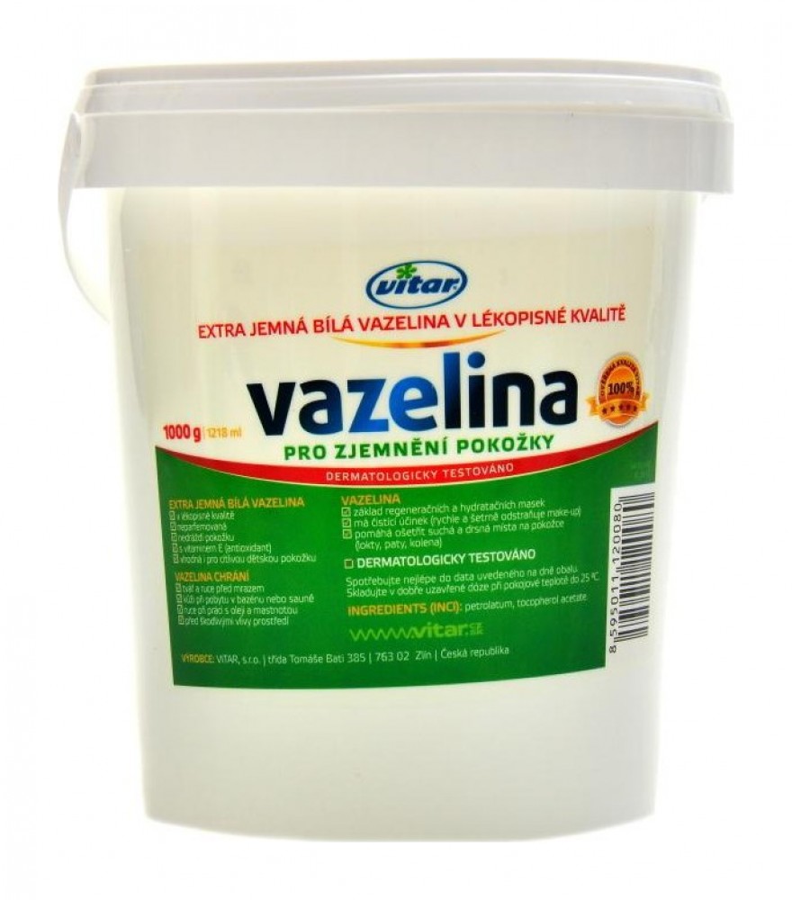 Vazelina jemná bílá 1000 g