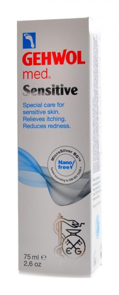 Gehwol med sensitive microsilver 75ml