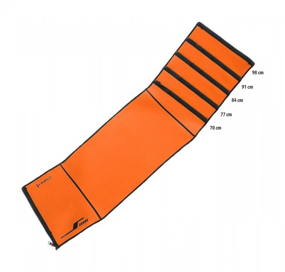 Zeštíhlující bederní pás BR209 oranžový