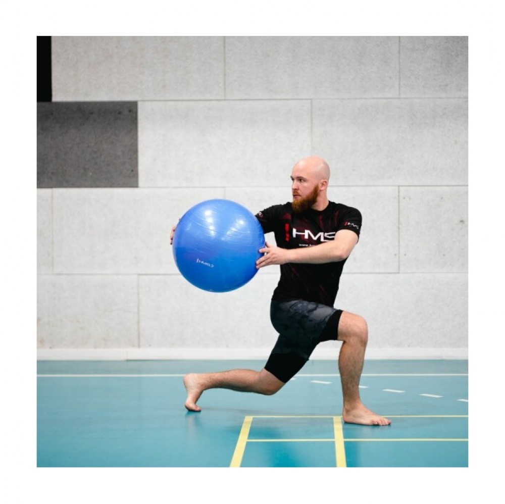 Gymnastický míč YB01N 55 cm černý