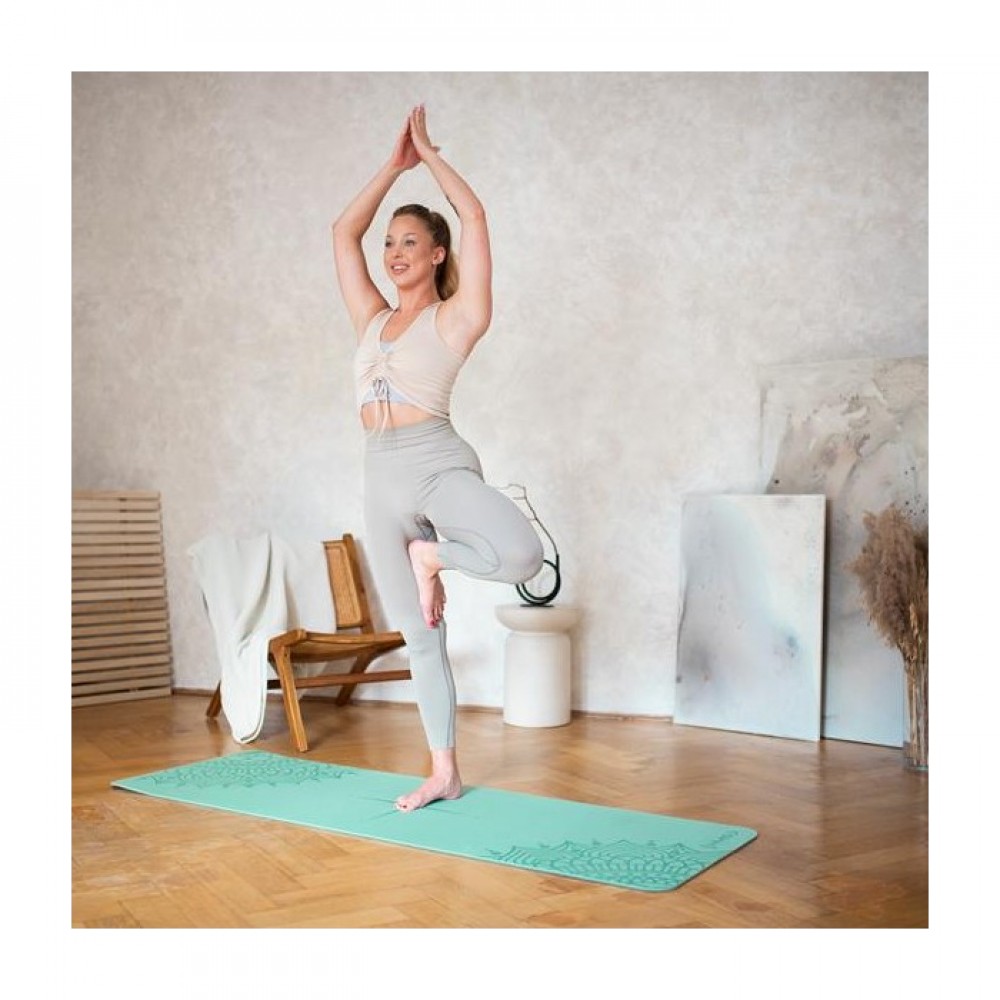 Podložka na jógu YM10 mentolová