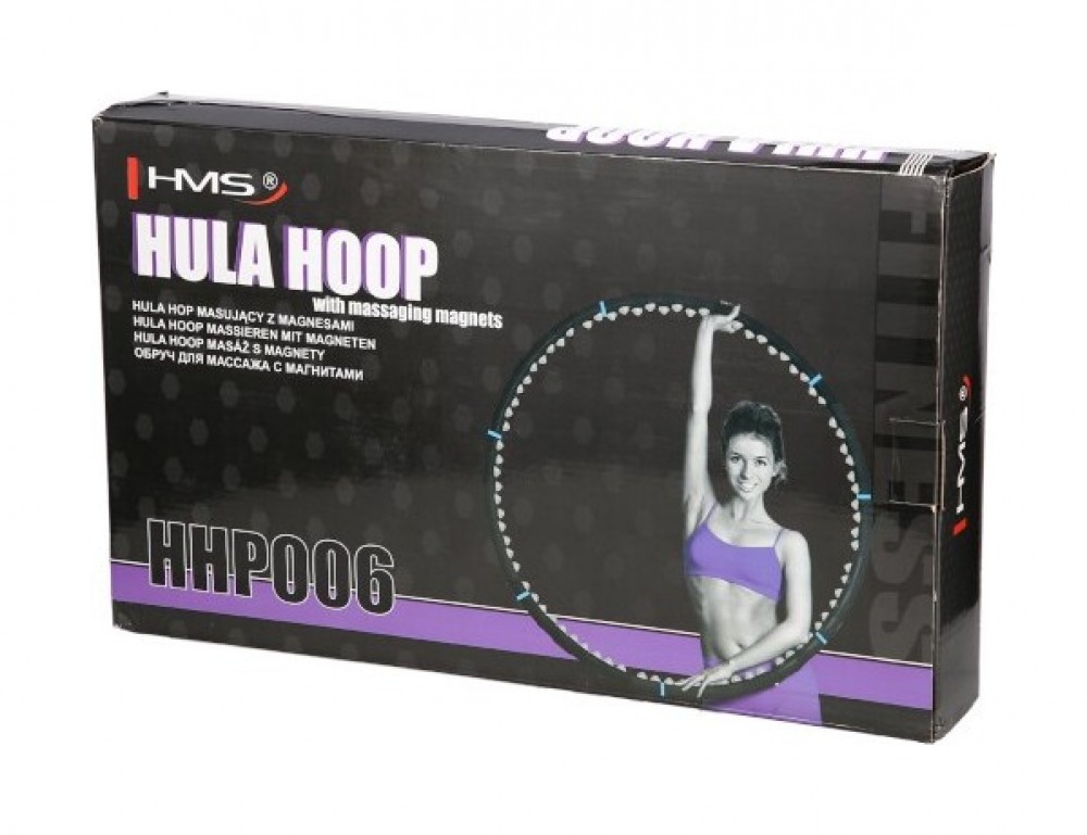 Masážní hula hoop obruč HHP006 98 cm
