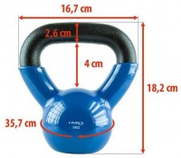 KN 6 KG KETTLEBELL POKRYTÝ NEOPRENEM  