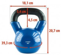 KN 8 KG KETTLEBELL POKRYTÝ NEOPRENEM  