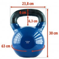 KN 32 KG KETTLEBELL POKRYTÝ VINYLEM  