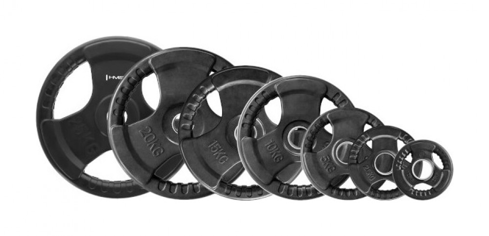 Olympijský kotouč Tri-grip 25 kg