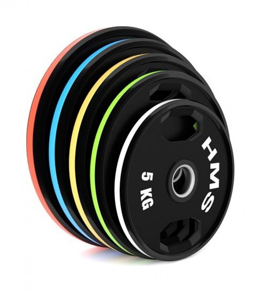 Sada pogumovaných olympijských kotoučů TOG15 2 x 15 kg