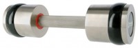 Chromované profesionální činky PREMIUM HH07 2 x 7 kg 