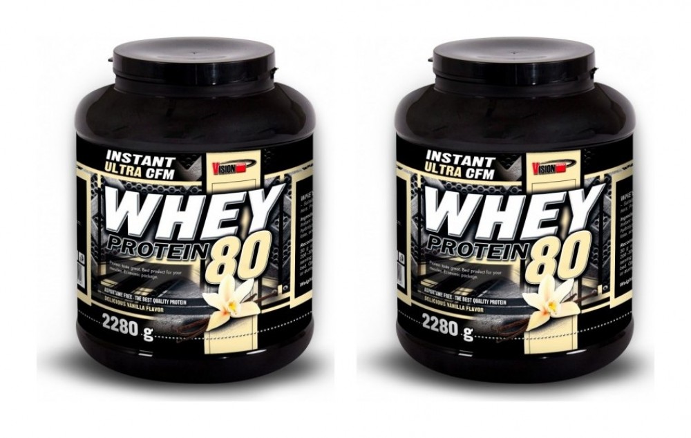 CFM whey protein 80 2280 g 1+1