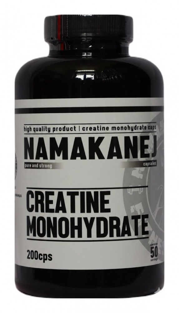 Creatin monohydrate 200 kapslí