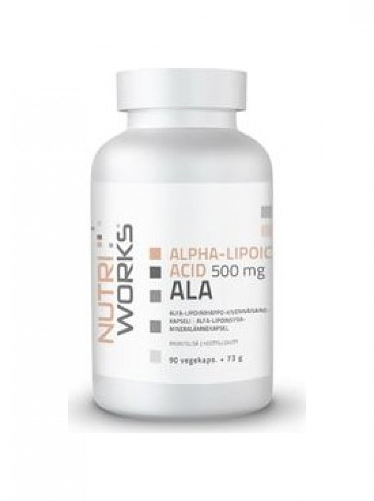 Alpha Lipoic Acid 500 mg 90 kapslí