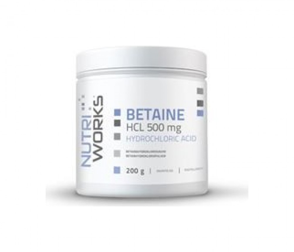 Betaine HCL 500mg 200g