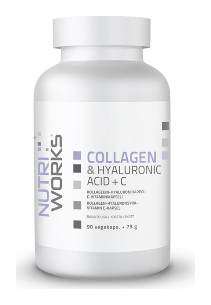 Collagen and Hyaluronic Acid + C 90 kapslí
