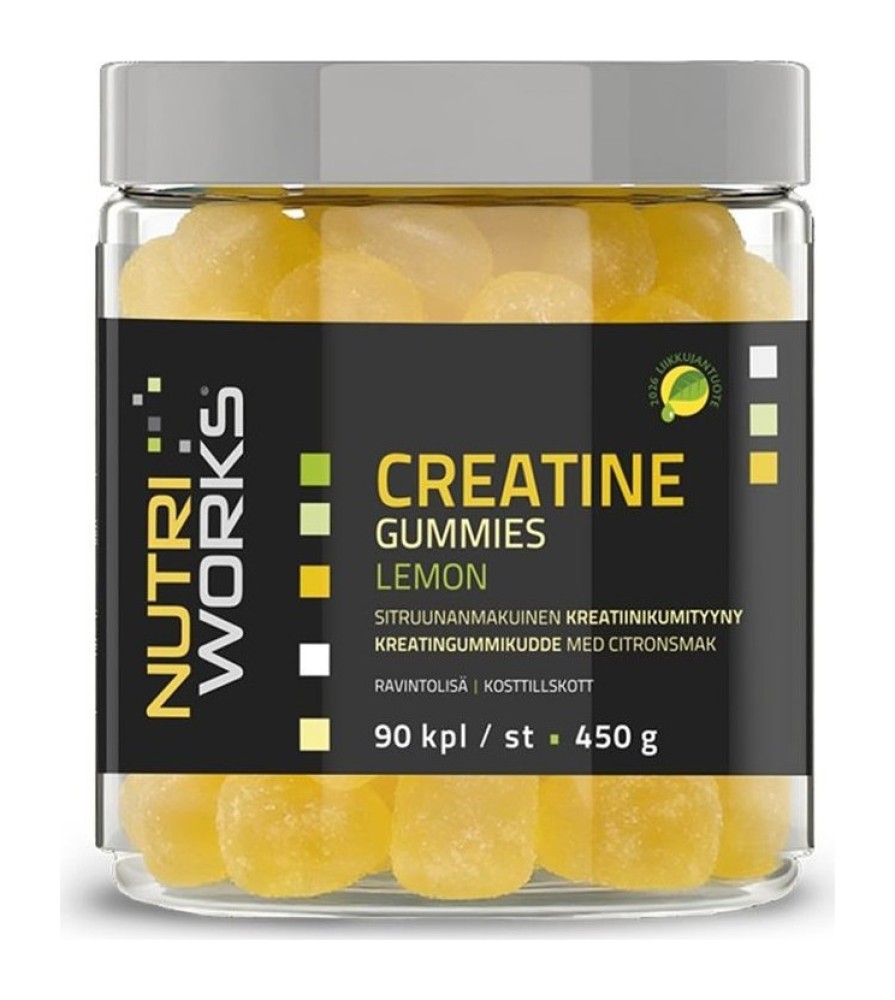 Creatine Gummies 450g 90 gummies lemon