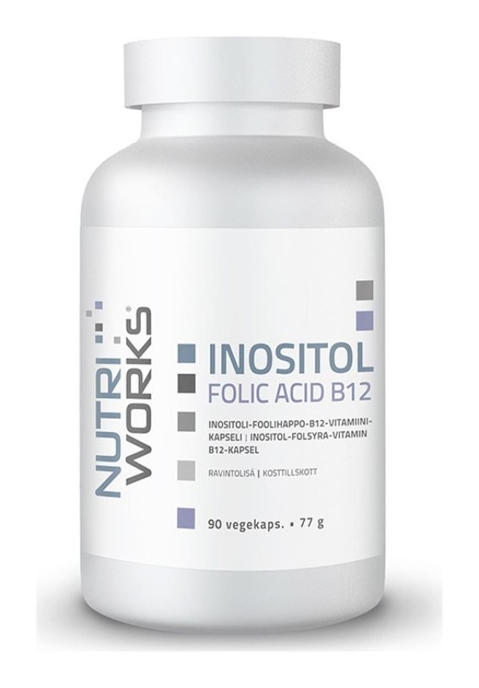 Inositol Folic Acid B12 90 kapslí