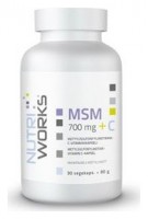 MSM 700 mg + C 90 kapslí SK 