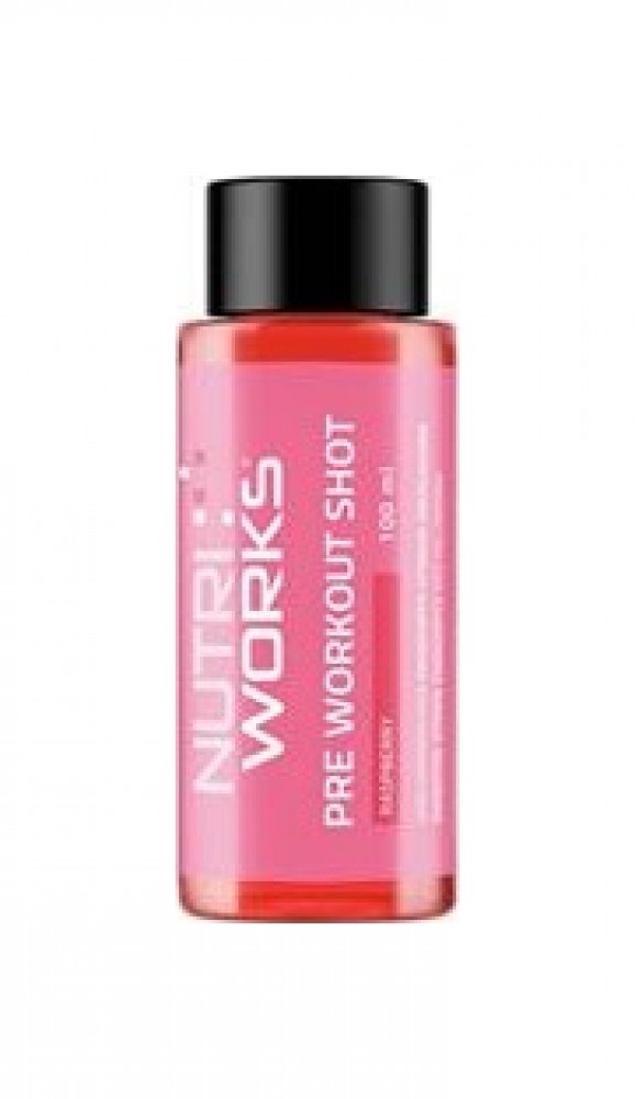 Pre-Workou SHOT 100ml malina