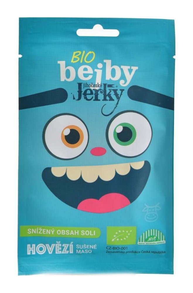 Jihočeské jerky BIO bejby 20g