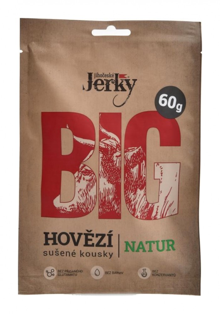 Jihočeské jerky BIG hovězí 60 g