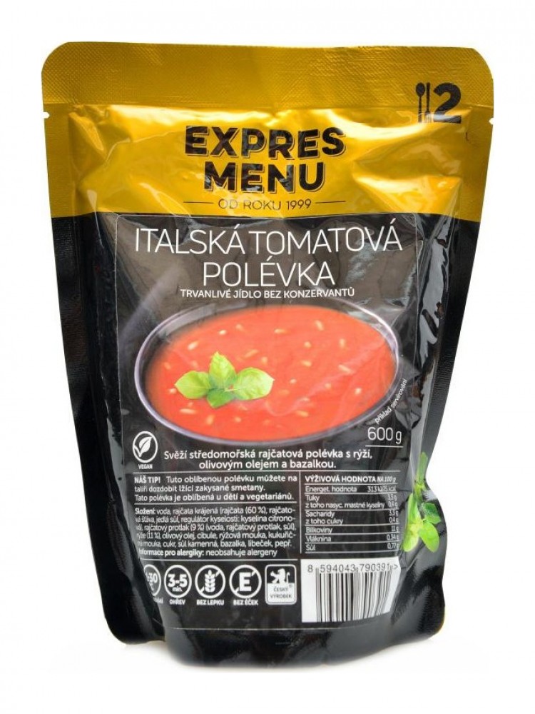 Italská tomatová polévka 600g