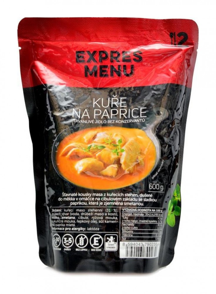 Kuře na paprice (Low Carb) 600g