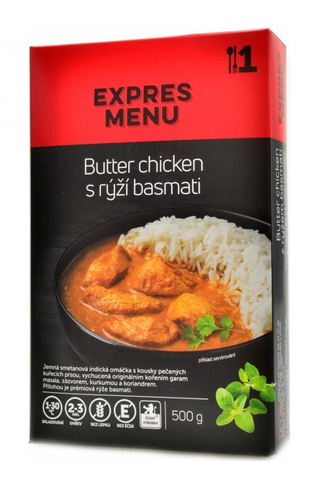 KM Butter Chicken s rýží basmati 500g
