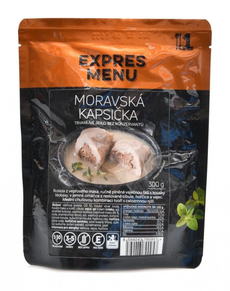 Moravská kapsička low carb 300g