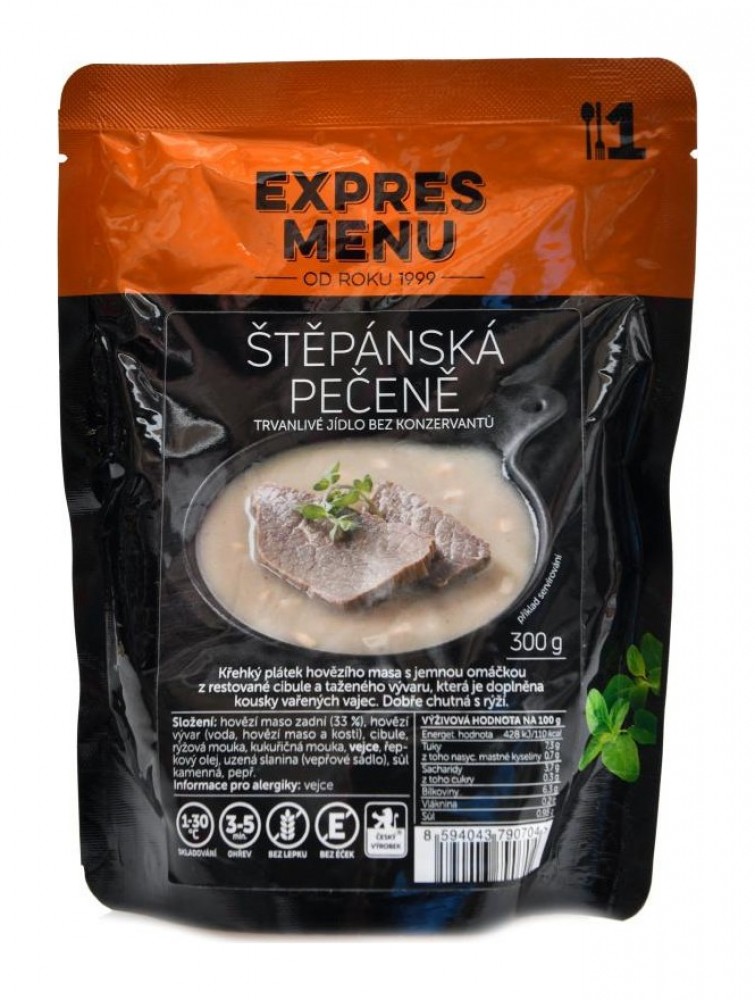Štěpánská pečeně low carb 300g