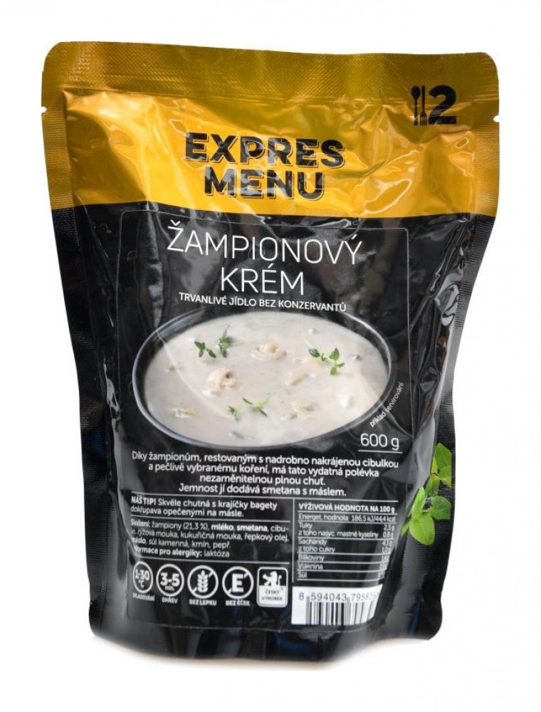 Žampionový krém 600 g