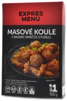 KM Masové koule v rajské omáčce s fusilli 500g 