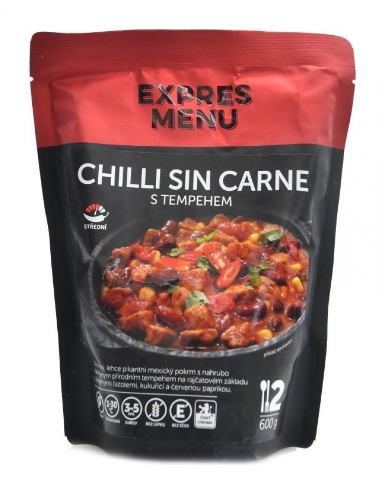 Chilli sin carne s tempehem 600 g