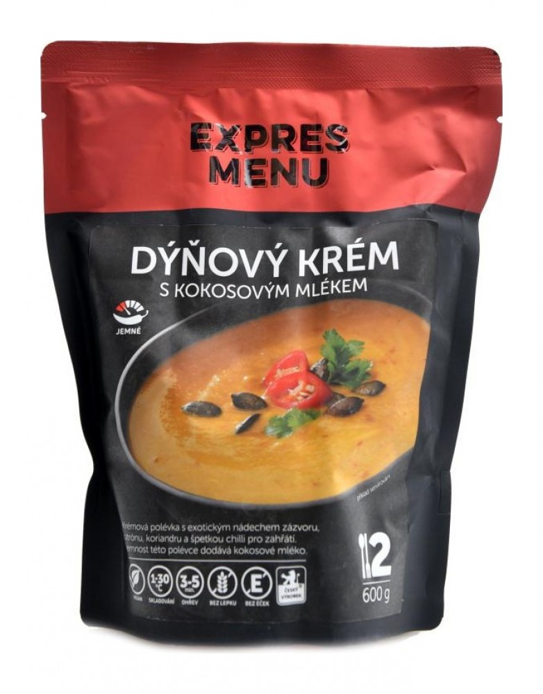 Dýňový krém s kokosovým mlékem 600 g